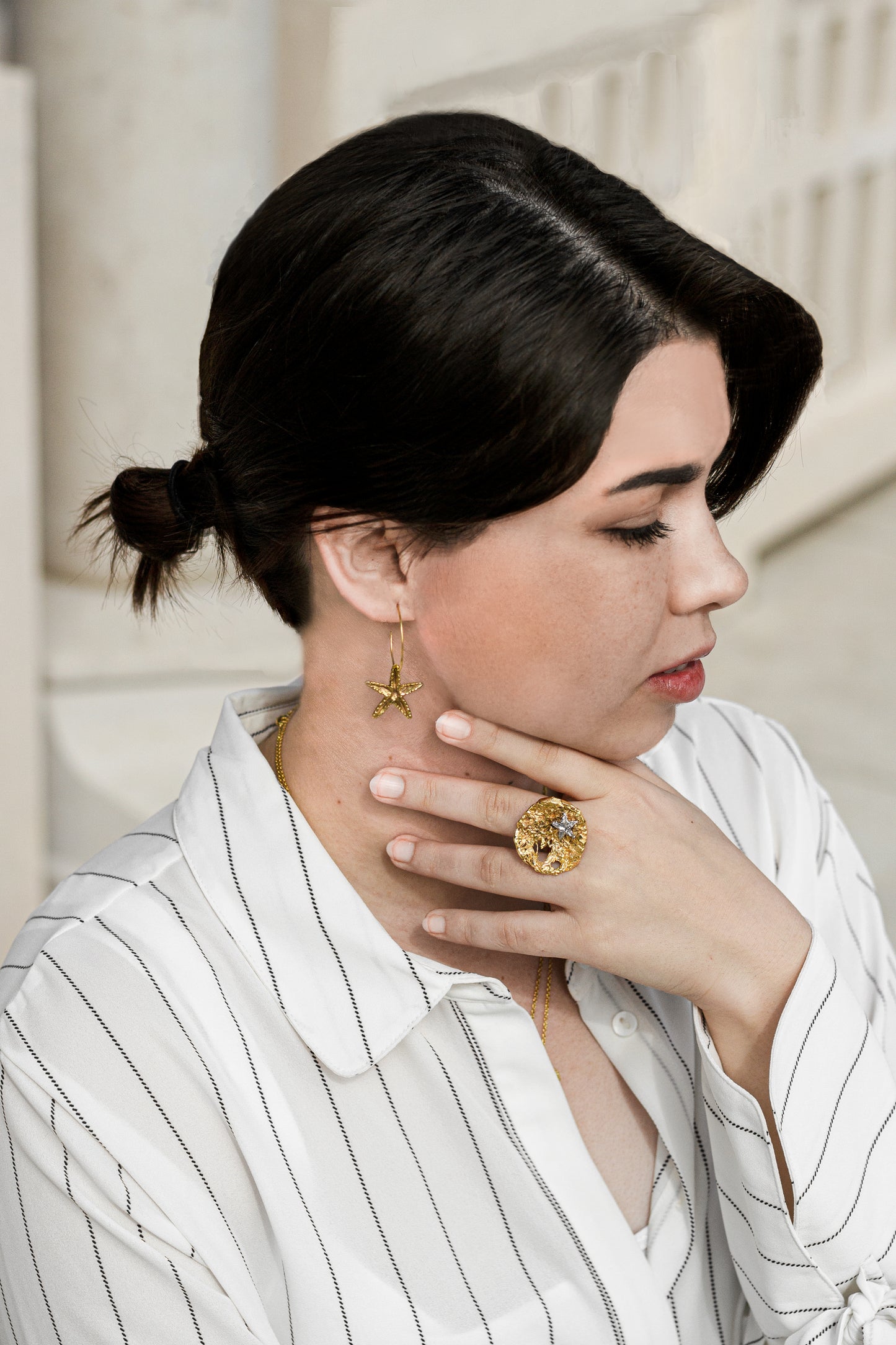 ASTERIA HOOPS fülbevaló