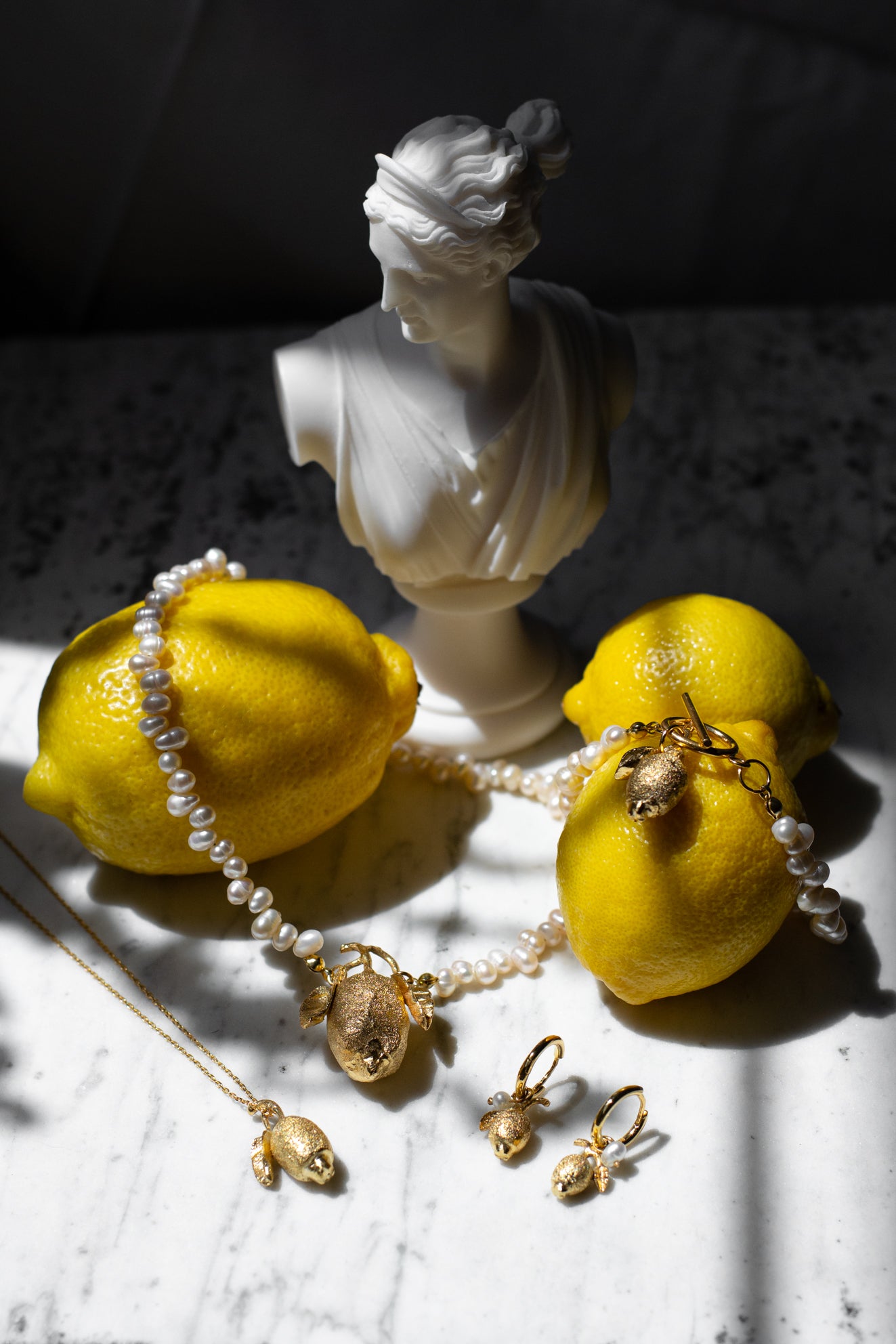 Lemon necklace