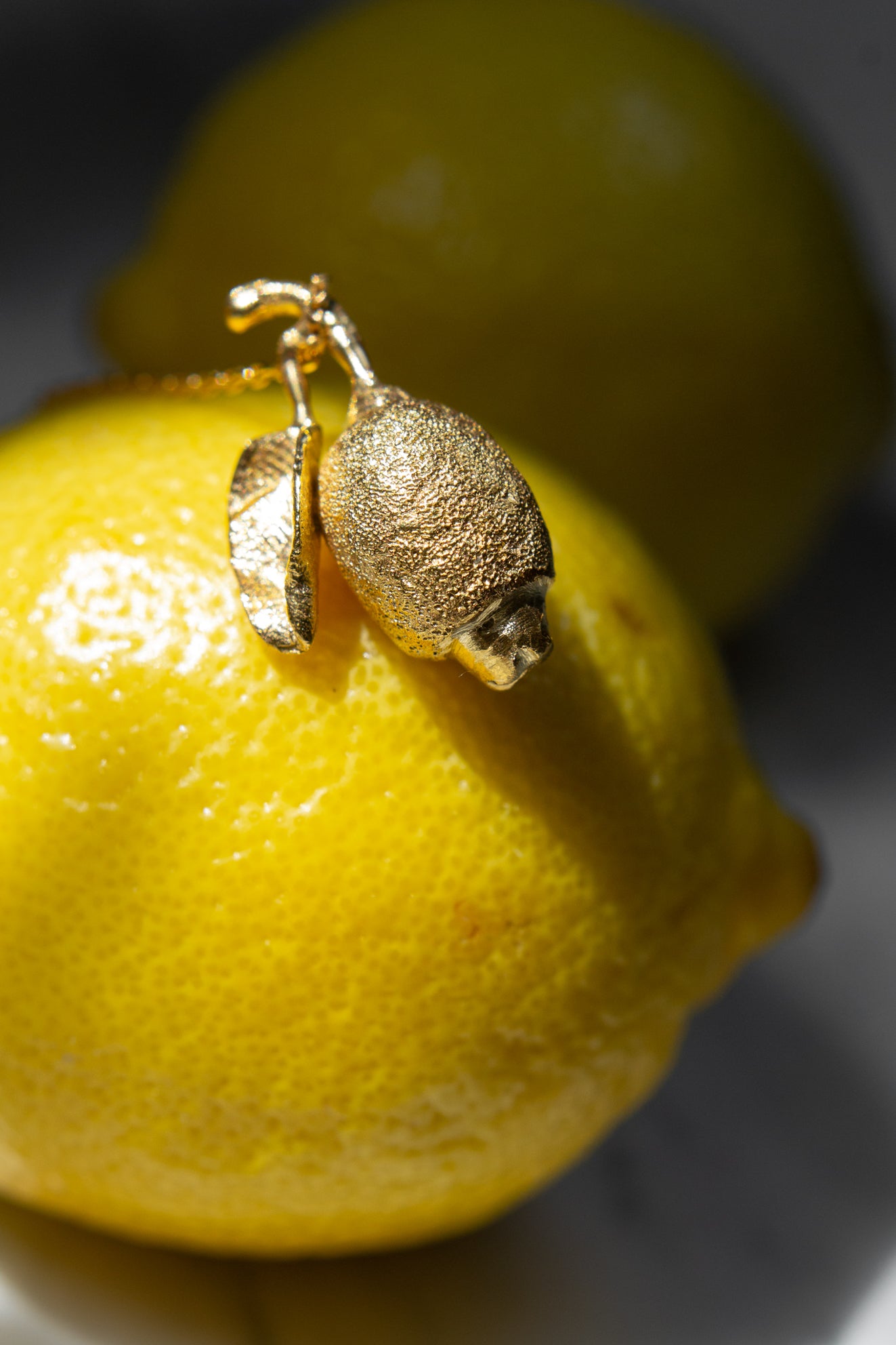 Lemon necklace