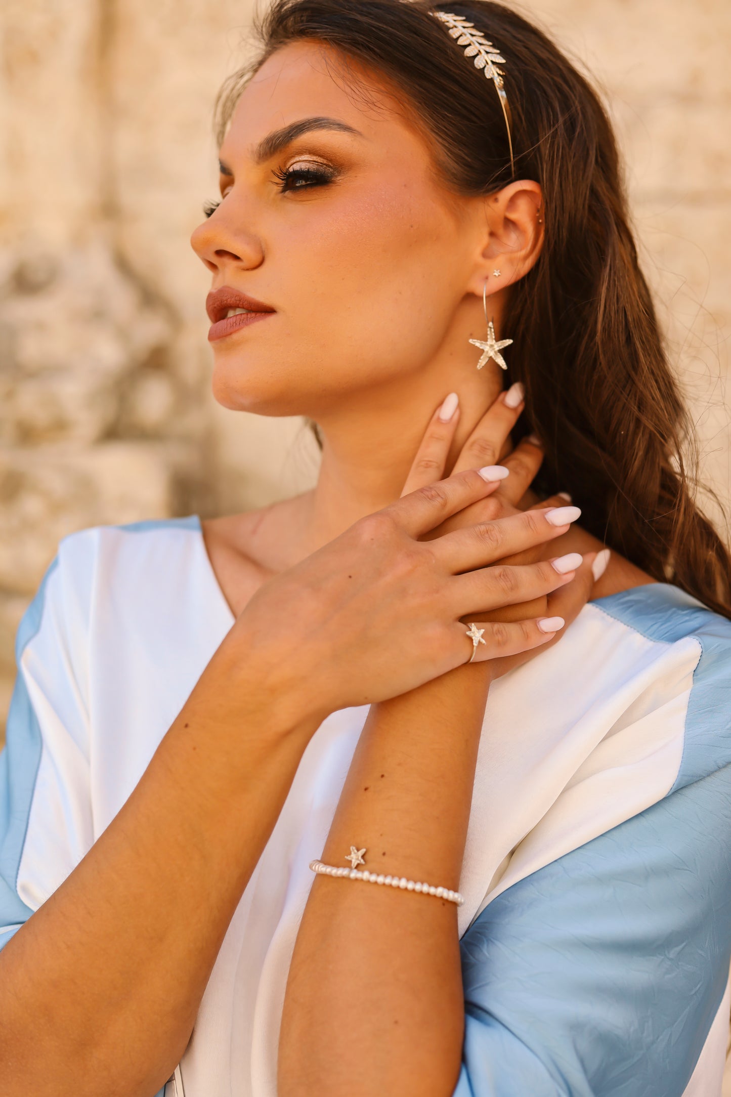 ASTERIA HOOPS fülbevaló